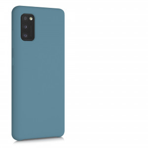 Husa pentru Samsung Galaxy A41, Silicon, Albastru, 52301.207 - Img 8