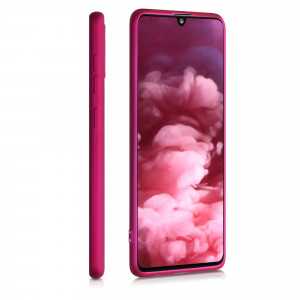 Husa pentru Samsung Galaxy A41, Silicon, Roz, 52254.65 - Img 5
