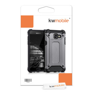 Husa pentru Samsung Galaxy A5 (2016), Silicon, Gri, 37870.73 - Img 7