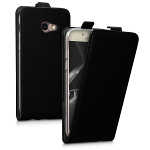 Husa pentru Samsung Galaxy A5 (2017), Piele ecologica, Negru, 40878.01 - Img 2