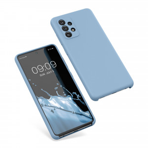 Husa pentru Samsung Galaxy A52 / Galaxy A52 5G / Galaxy A52s 5G, Silicon, Albastru, 54347.161, kwmobile - Img 2