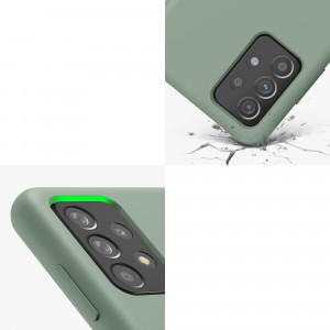 Husa pentru Samsung Galaxy A52 / Galaxy A52 5G / Galaxy A52s 5G, Silicon, Verde, 54347.172, kwmobile - Img 8