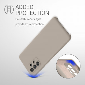 Husa pentru Samsung Galaxy A52 / Galaxy A52 5G / Galaxy A52s 5G, Silicon, Gri, 54347.43, kwmobile - Img 6