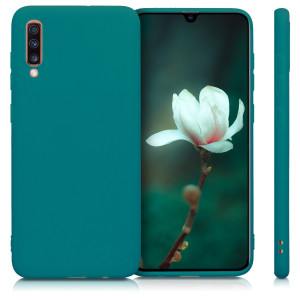 Husa pentru Samsung Galaxy A70, Silicon, Verde, 48427.57 - Img 2