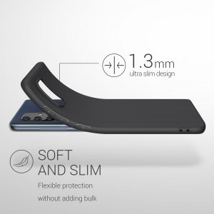Husa pentru Samsung Galaxy A71, Silicon, Negru, 51208.47 - Img 3