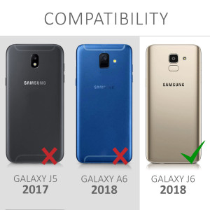 Husa pentru Samsung Galaxy J6, Silicon, Verde, 46848.14 - Img 6
