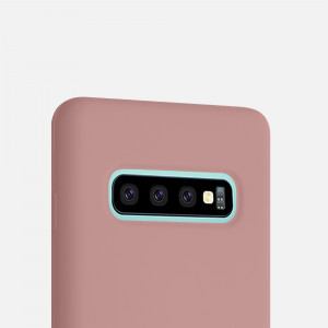 Husa pentru Samsung Galaxy S10 Plus, Silicon, Roz, 49028.193 - Img 8