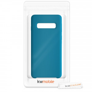 Husa pentru Samsung Galaxy S10, Silicon, Albastru, 47732.224 - Img 7