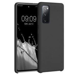 Husa pentru Samsung Galaxy S20 FE, Silicon, Negru, 53605.47, kwmobile - Img 1