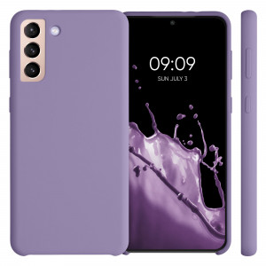 Husa pentru Samsung Galaxy S21 Plus, Silicon, Mov, 54066.222 - Img 2