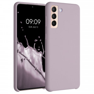 Husa pentru Samsung Galaxy S21 Plus, Silicon, Roz, 54066.192 - Img 1