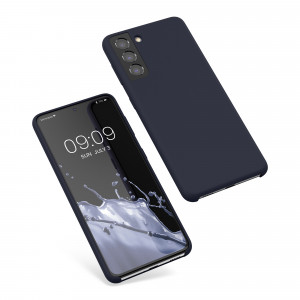 Husa pentru Samsung Galaxy S21, Silicon, Albastru, 54056.186, kwmobile - Img 2