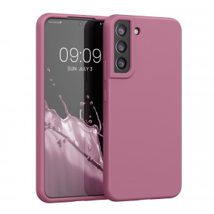Husa pentru Samsung Galaxy S22 Plus, Silicon, Roz, 56761.167, kwmobile - Img 1
