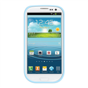 Husa pentru Samsung Galaxy S3, Silicon, Albastru, 11178.04 - Img 3