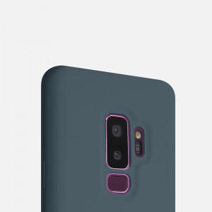 Husa pentru Samsung Galaxy S9 Plus, Silicon, Gri, 44183.202 - Img 8