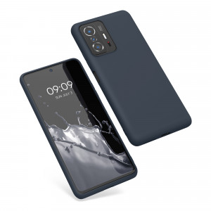 Husa pentru Xiaomi 11T / 11T Pro, Silicon, Albastru, 56245.186, kwmobile - Img 2