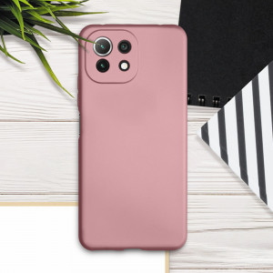 Husa pentru Xiaomi Mi 11 Lite 5G, Silicon, Rose Gold, 54727.31 - Img 3