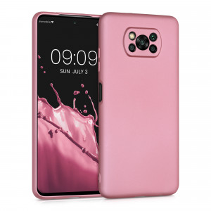 Husa pentru Xiaomi Poco X3 (NFC) / Poco X3 Pro, Silicon, Rose Gold, 53483.31 - Img 1