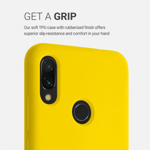 Husa pentru Xiaomi Redmi Note 7 / Redmi Note 7 Pro, Silicon, Galben, 48714.165 - Img 4