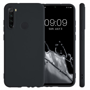 Husa pentru Xiaomi Redmi Note 8, Silicon, Negru, 50180.186, kwmobile - Img 2