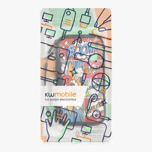 Husa Universala Kwmobile marime XL - 6,8 inch, Neopren, Multicolor, 30226.4.36 - Img 7
