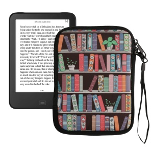 Husa Universala Kwmobile pentru eBook Reader de 6 inch, Multicolor, Neopren, KWM000010OR018C - Img 2