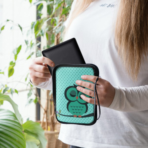 Husa universala pentru eBook Reader de 6 inch, Kwmobile, Multicolor, Textil, 50335.10 - Img 3