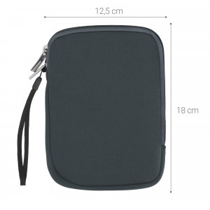 Husa universala pentru eBook reader, Textil, Gri, 50334.22 - Img 6