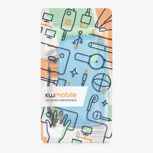 Husa Universala pentru telefon XL - 6,8 inch, Neopren, Albastru, 46188.4.23, kwmobile - Img 7