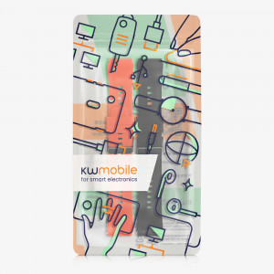 Set 2 Curele Kwmobile pentru Xiaomi Mi Watch Color Sport/S1 Active, Portocaliu/Negru, Silicon, 58971.04 - Img 8