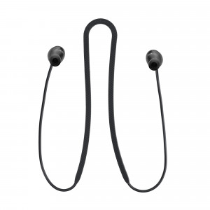 Set 2 Curele pentru casti Samsung Galaxy Buds Pro, Kwmobile, Negru/Alb, Silicon, 56874.02 - Img 2