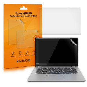 Set 2 Folii de protectie camera foto Kwmobile pentru Lenovo Yoga 530 (14"), Transparenta, Plastic, 51149.2 - Img 1