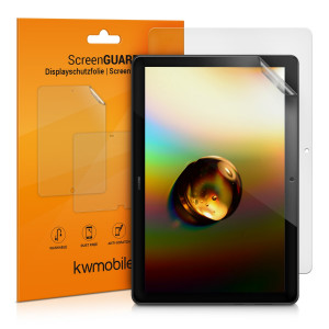 Set 2 Folii de protectie mate pentru tableta Huawei MediaPad T5 10 , Kwmobile, Transparent, Plastic, 46109.2 - Img 1
