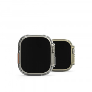 Set 2 Huse de protectie Ringke pentru Apple Watch Ultra 1/2 (49 Mm) Transparent/Gri Titan - Img 7