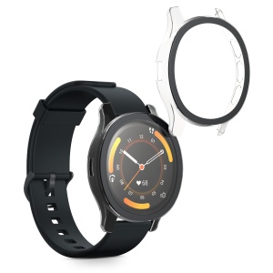 Set 2 Huse Kwmobile cu sticla securizata pentru Garmin Venu 3, Transparent, Plastic, KWM0000251R001C - Img 2