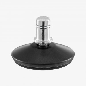 Set 5 Picioare pentru scaun de birou tija 11 mm, Kwmobile, Negru, Otel, 56094.02 - Img 8