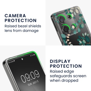 Set Husa si Folie de protectie Kwmobile pentru Xiaomi Redmi Note 13 Pro 5G, Multicolor, Silicon/Sticla securizata, KWM000020OX001C - Img 4