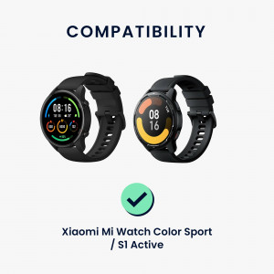 Cablu de incarcare USB pentru Xiaomi Mi Watch Color Sport/Watch S1 Active, Kwmobile, Alb, Plastic, 58354.02 - Img 6