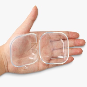 Husa Casti Kwmobile pentru Beats Fit Pro, Transparent, Silicon, KWM000025FE001C - Img 5