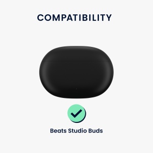 Husa Casti Kwmobile pentru Beats Studio Buds, Negru, Silicon, KWM000024TR001C - Img 7