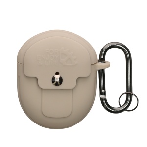 Husa Casti Kwmobile pentru Google Pixel Buds Pro, Bej, Silicon, KWM0000259E002C - Img 2