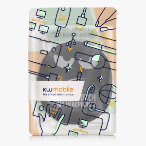 Husa Casti Kwmobile pentru Logitech H390, Negru/Alb, Neopren, KWM0000251X001C - Img 8