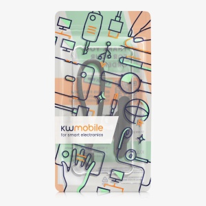 Husa Kwmobile cu jnur detasabil pentru Google Pixel 8a, Transparent/Negru, Silicon, KWM000020PE001C - Img 7