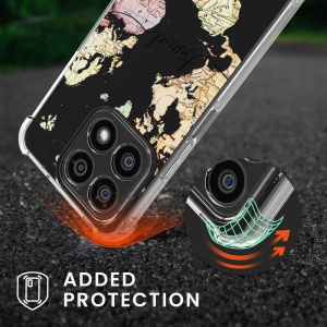 Husa Kwmobile cu jnur pentru Honor X8a, Multicolor, Silicon, 60943.03 - Img 5