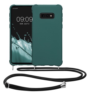 Husa Kwmobile cu jnur pentru Samsung Galaxy S10e, Verde, Silicon, 59954.78 - Img 2