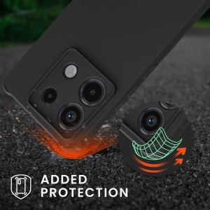 Husa Kwmobile cu jnur pentru Xiaomi Redmi Note 13 Pro 5G, Negru, Silicon, KWM000020NG003C - Img 5