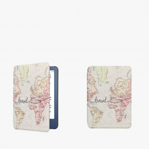 Husa kwmobile pentru Amazon Kindle (2022), Piele ecologica, Multicolor, 59989.02 - Img 8