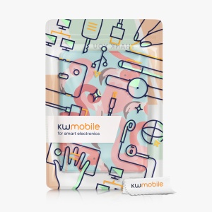 Husa Kwmobile pentru Amazon Kindle Paperwhite 11, Multicolor, Piele ecologica, KWM000017FL021C - Img 8