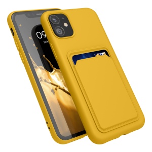 Husa Kwmobile pentru Apple iPhone 11, Galben, Silicon, 55114.165 - Img 2