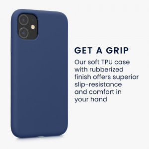 Husa Kwmobile pentru Apple iPhone 11, Silicon, Albastru, 50791.116 - Img 5